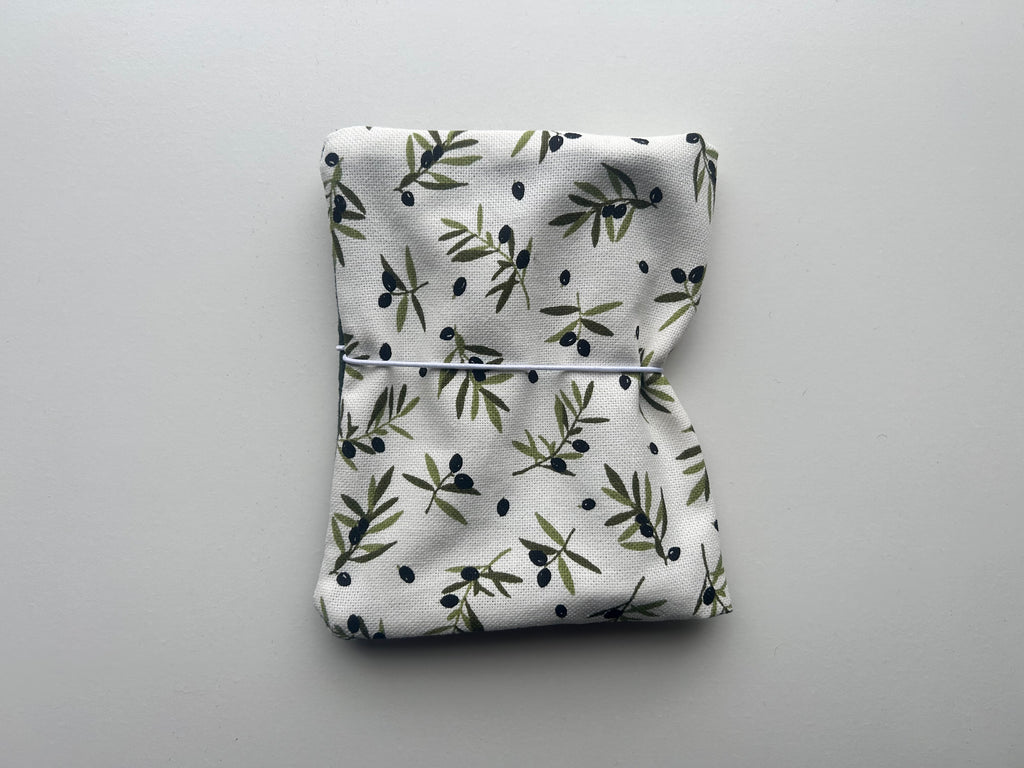 Everything Pouch – Olive Branch (Dark Green Zip)
