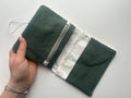 Everything Pouch – Olive Branch (Light Green Zip)